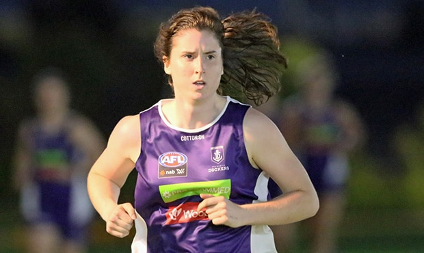 devlyn web 133.jpg Beatrice Devlyn has injured her ACL. - Fremantle,Fremantle Dockers,Beatrice Devlyn